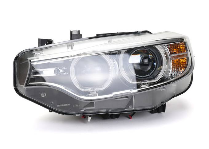 BMW Headlight Assembly - Driver Side (Xenon) (Adaptive) 63117377853